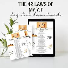 Exploring the 42 Laws of Maat: Ancient Wisdom for Modern Living